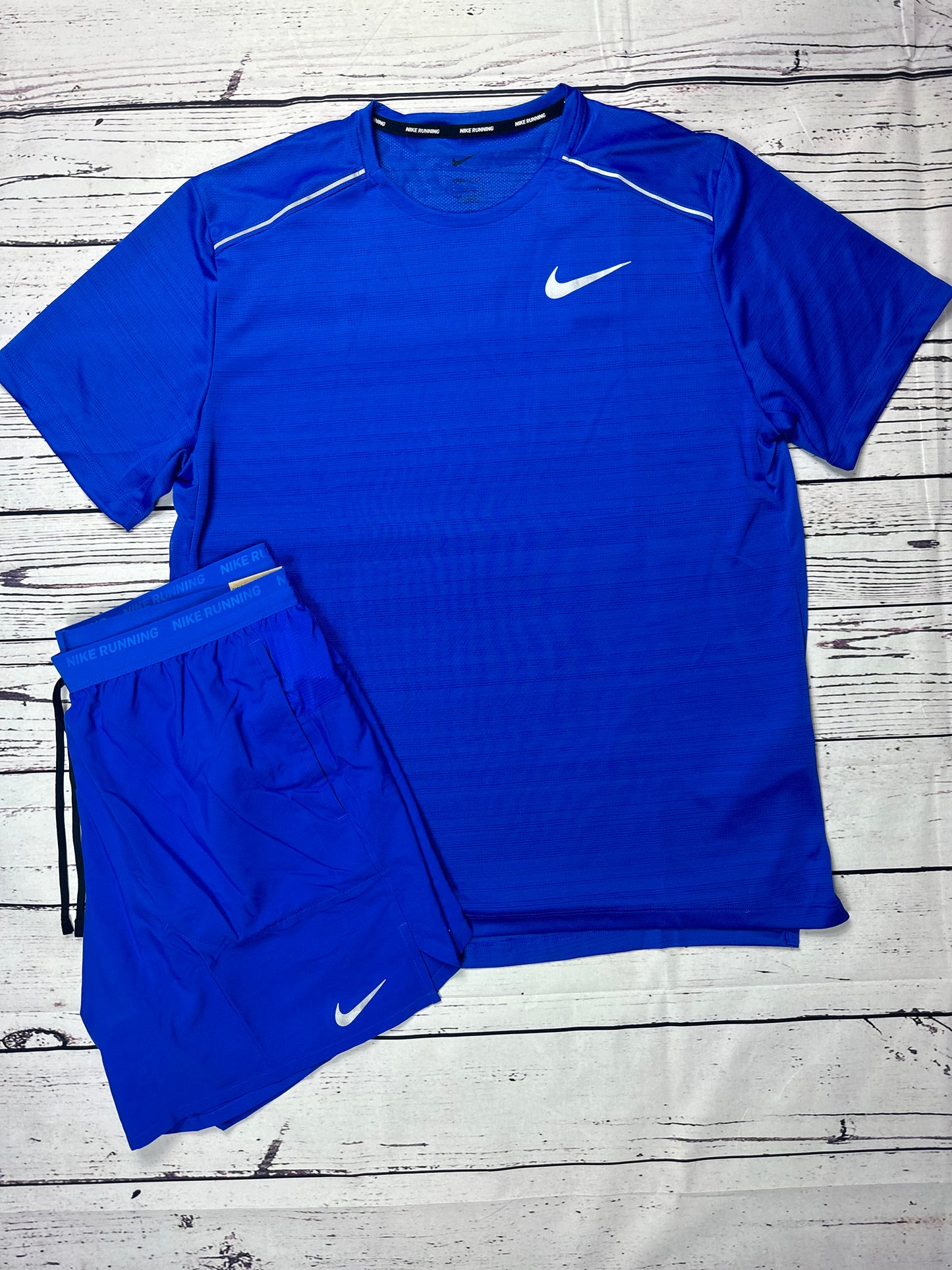 NIKE - MILER 1.0/ SHORTS SET (ROYAL BLUE)